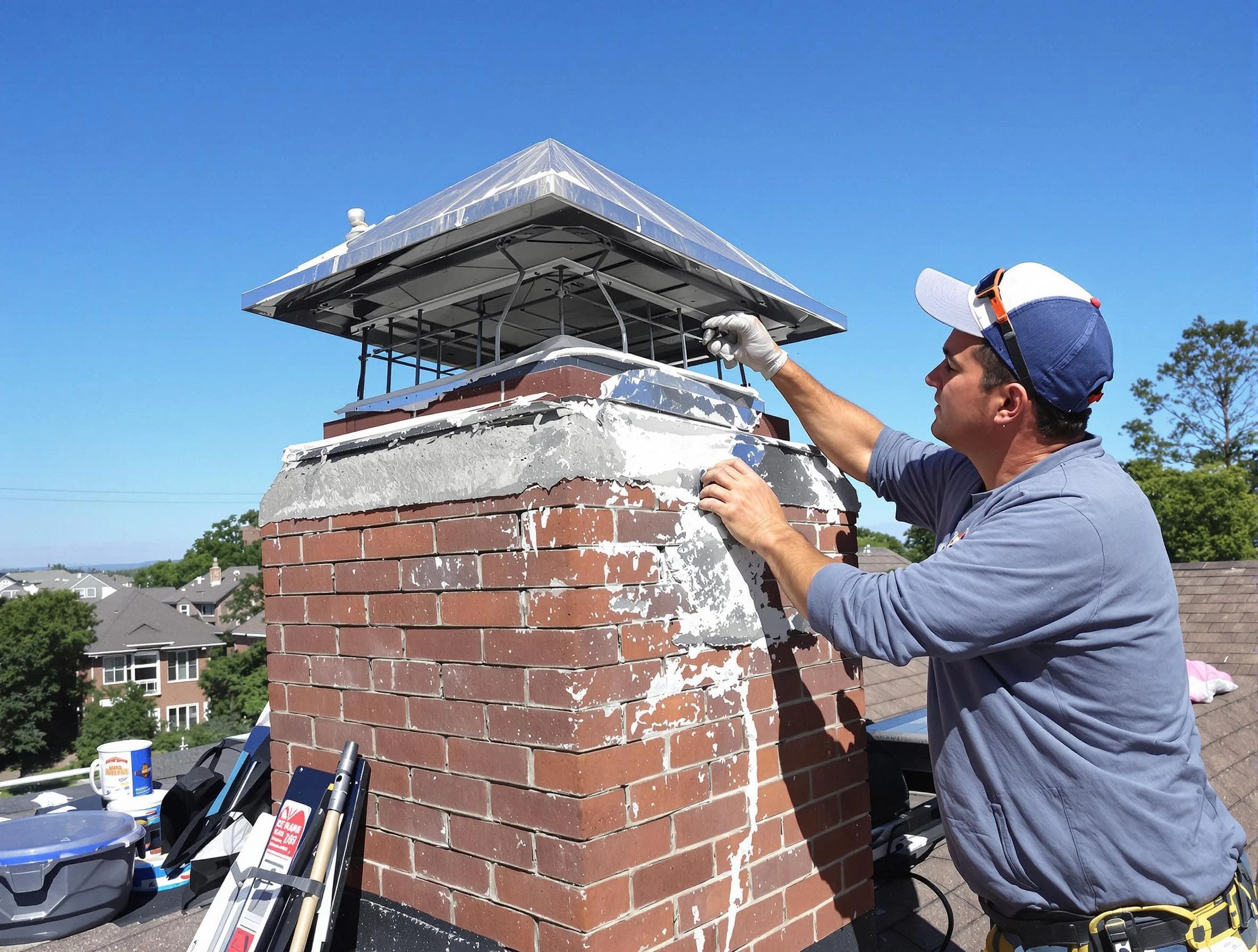 Chimney Crown Services service in Sylacauga, AL